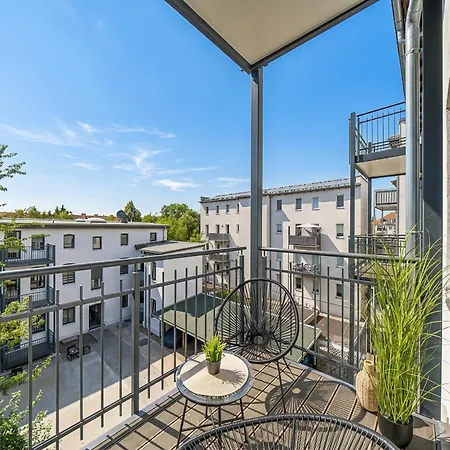 Apartament B3 Ruhiges 2-zimmer-studio Mit Balkon